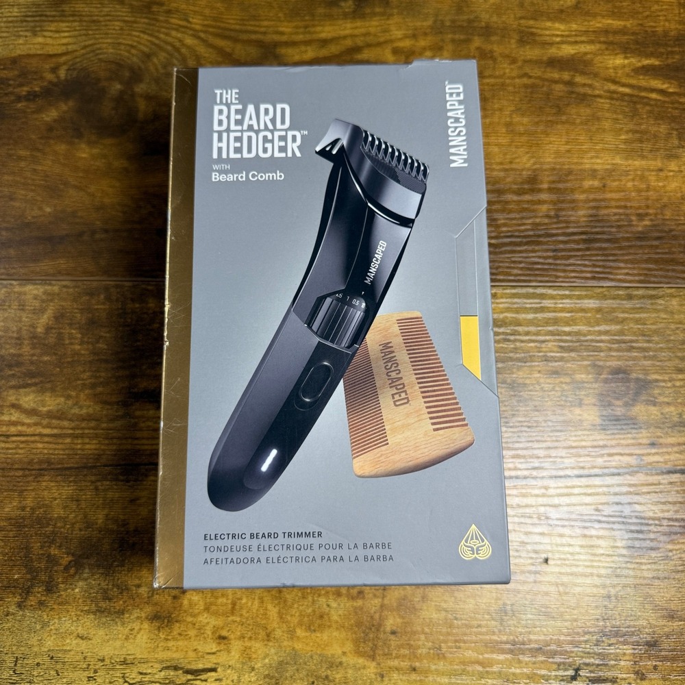 Manscaped The Beard Hedger 30-00100-W Black Plastic Electric Trimmer Mens OS